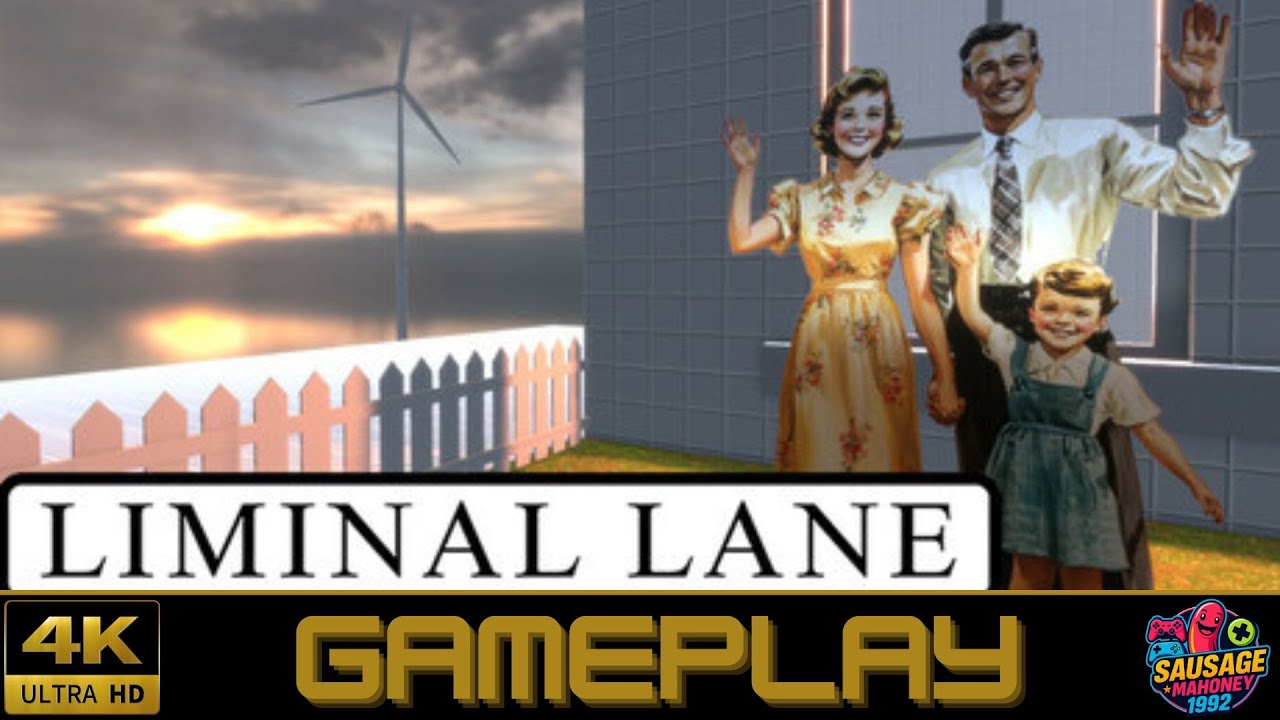 Liminal Lane – No Commentary Gameplay | Atmospheric Liminal Walking Simulator