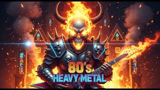 💥 1 HOUR of LEGENDARY HEAVY METAL RIFFS • 80s STYLE