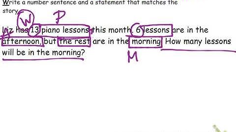 Grade 1 Module 4 Lesson 21