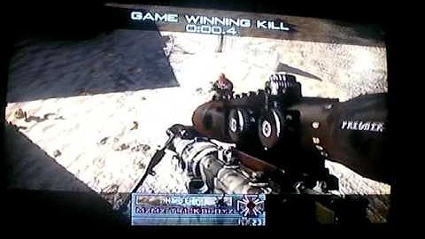 360 Quickscope from the top of rust!