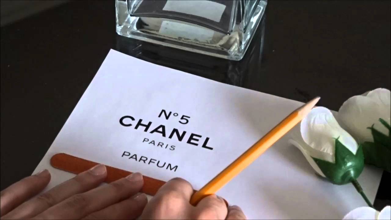 Diy Chanel N°5 Parfum Vase · How To Make A Vase · Home + DIY on