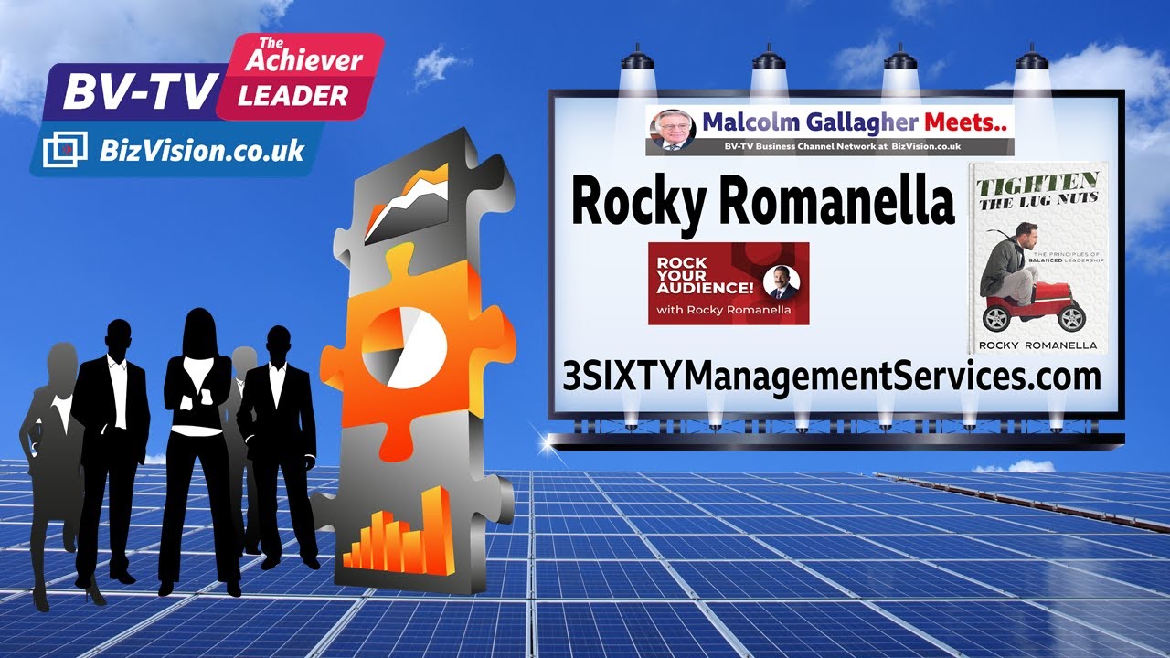 Tighten The Lug Nuts Author Rocky Romanella Rocks On The Bv Tv Leadership Show Youtube