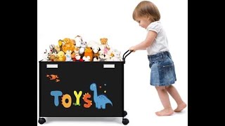 Bblike Installation-Large Toy Box For Toddlers On Wheels-B0Djvdt8Wd