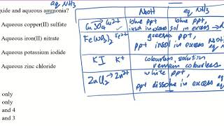 Qualitative Analysis (QA) - Solving multiple choice questions (Part 2)