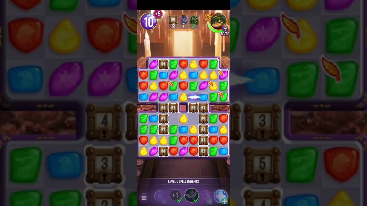 Harry Potter: Puzzles & Spells level 2098 no boosters
