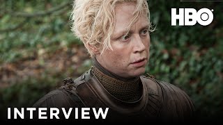 Game Of Thrones  Interview with Gwendoline Christie (Brienne of Tarth)  Official HBO UK