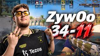 ZywOo Makes FACEIT Level 10 Look EASY! | 3,328 ELO | CS2 POV + VOICECOM