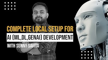Complete Automated Local Setup for AI (ML,DL,GenAI) Development With Vscode, Git, Anaconda & Docker