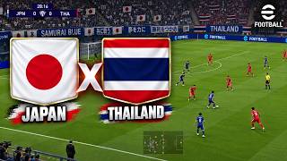JAPÃO X TAILÂNDIA | JOGOS ASIÁTICOS | SIMULAÇÃO EFOOTBALL PES 2021