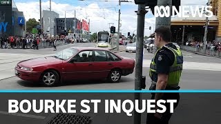 Families of Bourke Street attack victims tell coroner Victoria Police failed them | ABC News