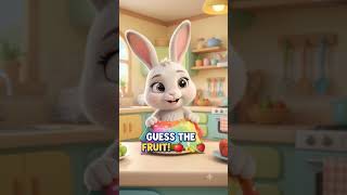 Guess the Fruit! 🍌🍎🍓 | Fun Fruit Learning for Kids | Kids Shorts