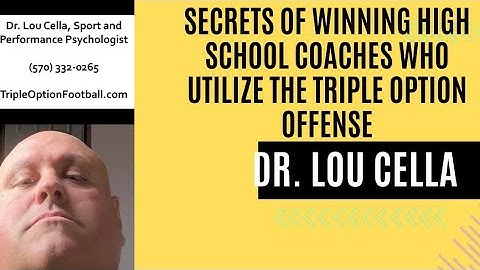 Successful Head High School Coaches Who Run the Triple Option Offense DO THIS… #flexbone #coaching