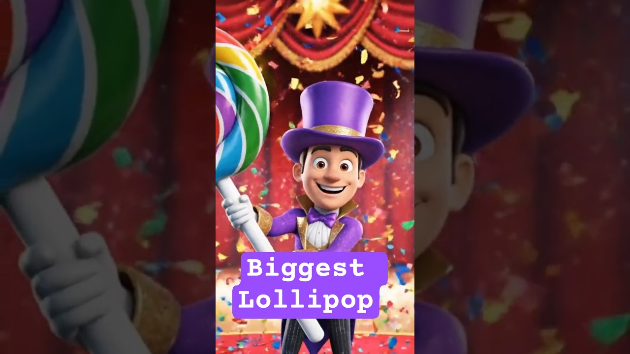 🍭 Самый большой леденец в истории! 