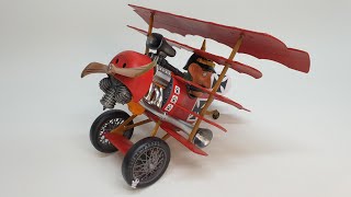 Building the Revell Red Baron and his Fokker Fünfdekker