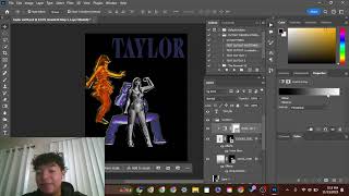 Making A TAYLOR SWIFT Poster | Design With Me #1