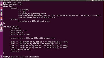 C++ | How to access to a private variable
