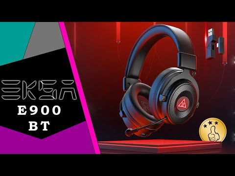 Eksa E900 BT 🎧 Słuchawki 2.4ghz + BT warte uwagi / Recenzja 4K