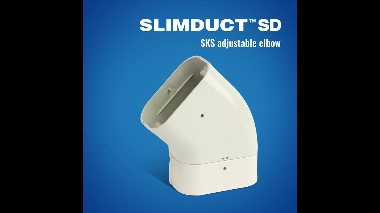 Inaba Denko America - Slimduct SKS Adjustable flat ell