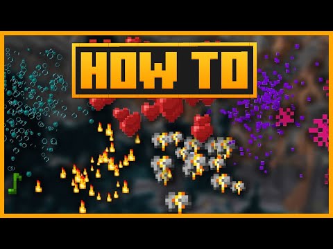 🟨 HOW to ACTIVATE and DEACTIVATE PARTICLES in Minecraft ENABLE DISABLE ...