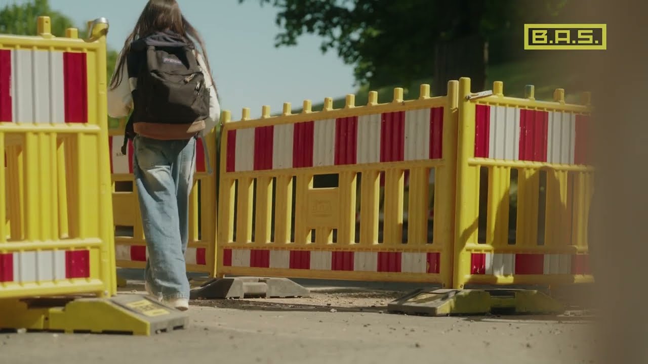 Verkehrssicherung an der Prager Straße in Leipzig - B.A.S. Verkehrstechnik AG