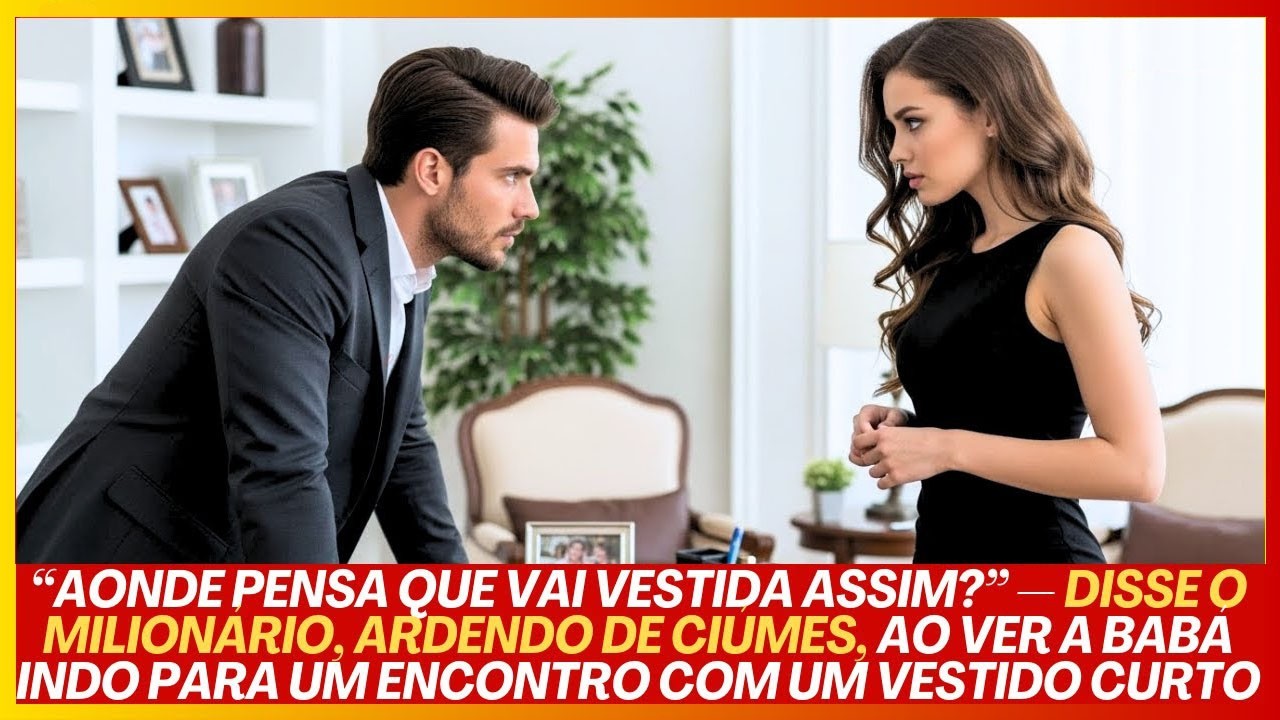 “Aonde pensa que vai assim?” — o milionário explode de ciúmes ao ver a babá de vestido curto