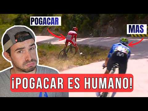 😱 ¡ENRIC MAS CAZA a POGACAR! ETAPA INOLVIDABLE de LA VUELTA