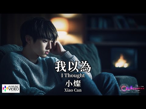 【高清MV】小燦 - 我以為（原唱：許文文）【Pinyin + Eng Sub | 繁體拼音英文動態字幕 | AI音樂視頻】 Xiao Can【小灿  - 我以为（原唱：许文文）】