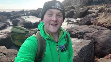 Fossil Collecting at Saltwick Bay