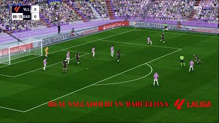 REAL VALLADOLID VS BARCELONA - LA LIGA 2024/25  FULL MATCH
