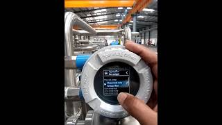Flow meter settings