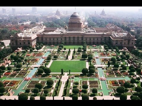 Mughal Garden At Rashtrapati Bhawan President S House