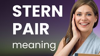 Navigating the Waters: Understanding "Stern Pair"