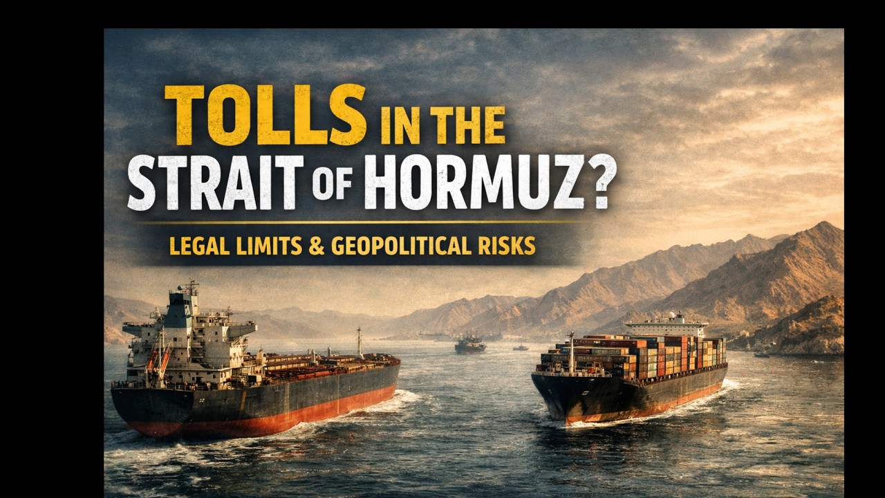 Can Iran Legally Charge Ships in the Strait of Hormuz? UNCLOS, Enforcement Gaps