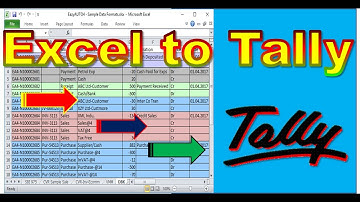 Excel to Tally Import / Export | EazyAUTO4 Excel to Tally Data Import