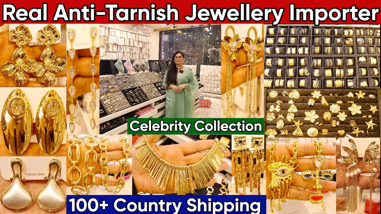 Exclusive Imported Anti Tarnish Jewellery Collection 2025 | Designer Celebrity Western Jewellery