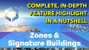 Zones & Signature Buildings in a Nutshell | Cities Skylines 2