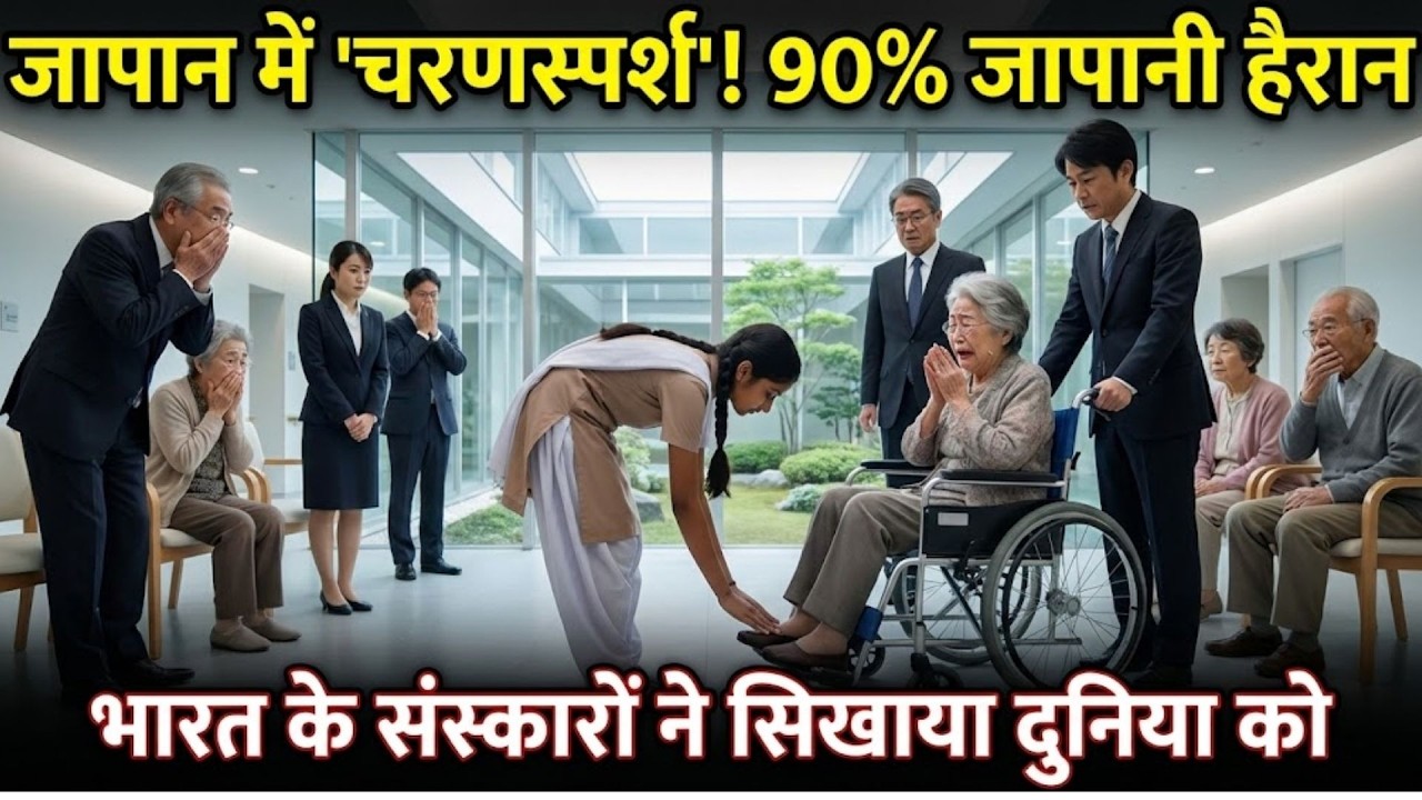【प्रेरणादायक कहानी】 जापान की टेक्नोलॉजी हारी, भारतीय संस्कार जीते! असली सच  #MotivationalStory