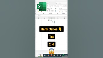 1st, 2nd, 3rd Series in Excel 🔥 | Auto Ordinal Numbers 💡 #excel #exceltips #shorts #trending #tips