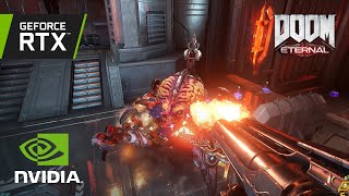 DOOM Eternal – UNREAL Speedrunner Gameplay | 4K RAY TRACING, NVIDIA DLSS, on GeForce RTX 3080 Ti