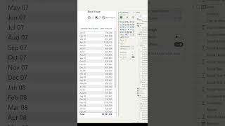 Dynamic row banding with a slicer (Power BI)