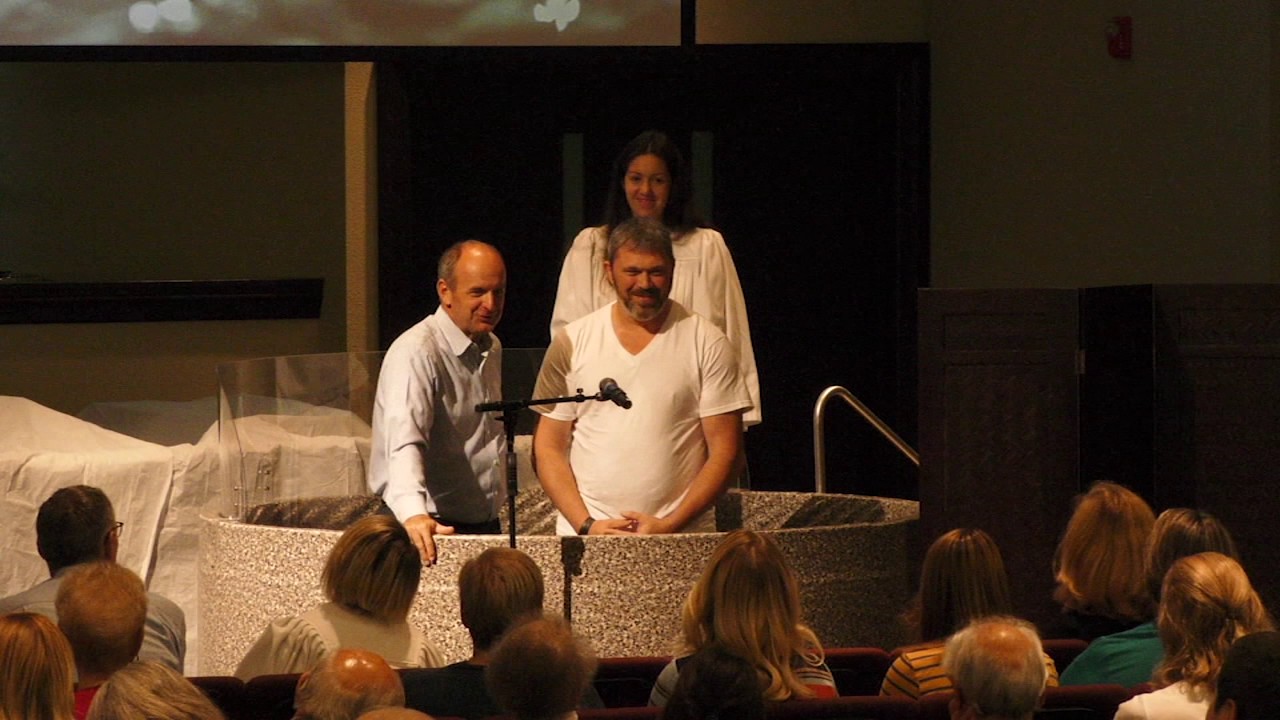 Richard & Rebekah Goodman Baptism