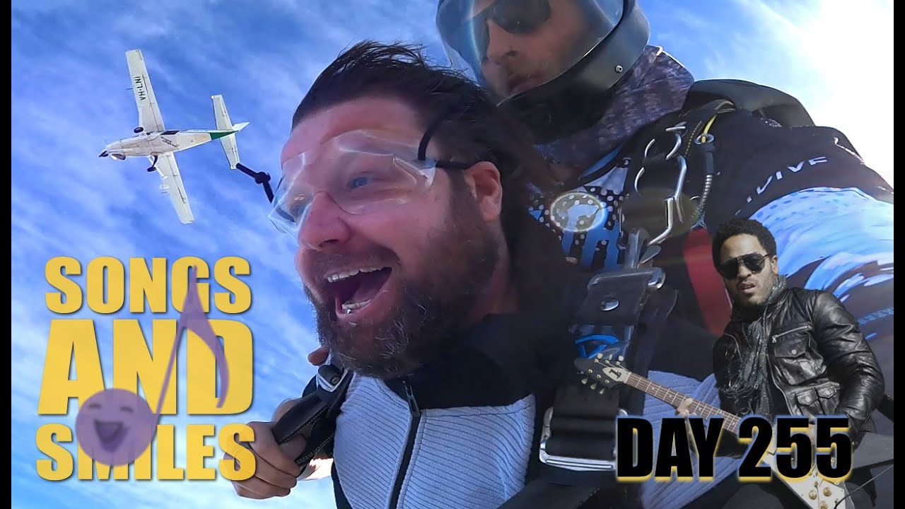 Day 255 of 365 Songs and Smiles (Birthday Skydiving in Jurien Bay