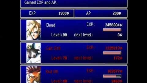 FFVII Disk 1 Max Natural HP/MP Challenge Part 1/10: Cloud