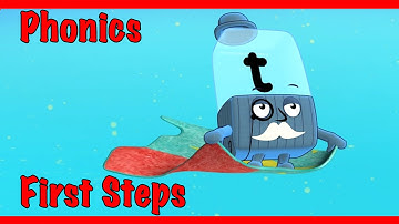 Meet the Alphablocks - "T" Loves Drinking Tea (Red Learning Level Step 1)