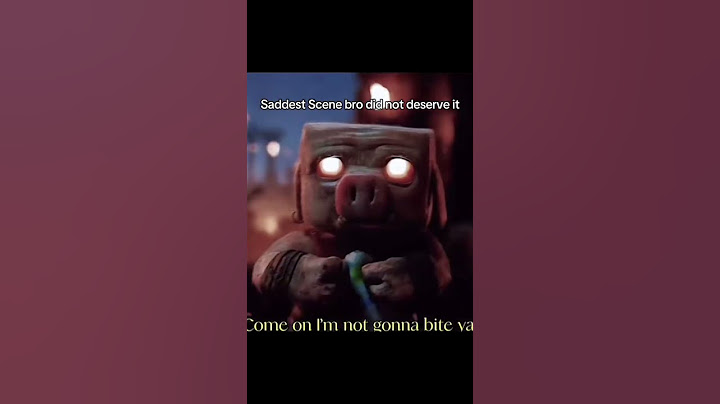 Minecraft Movie "Come Closer" So Sad