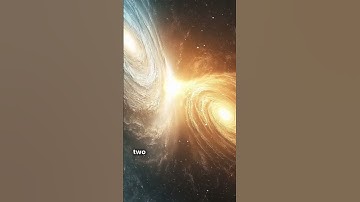 Cosmic Collision Revealed: What Really Happens When Galaxies Collide?  #universe #space #nasa