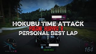 New Best Lap Time @ Hokubu Time Attack Circuit - Pagani Huayra R | Forza Horizon 6
