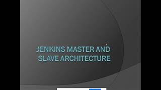 Jenkins CICD Master-Slave Pipeline Job setup on AWS Server