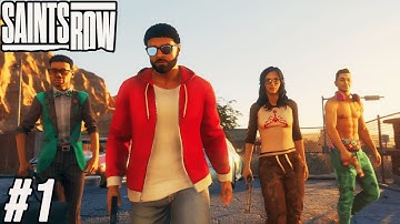 Saints Row Part 1 - First Day On The Job!