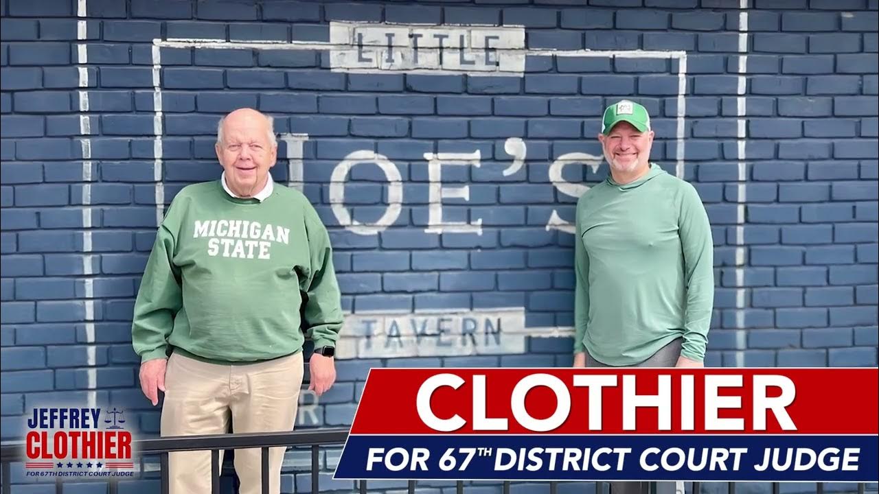 30 Years Fighting For Justice Jeffrey Clothier for 67th District